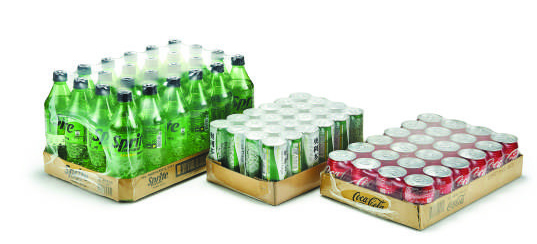 FYT-501&FM-7540-4L High-Speed Tray Shrink Wrapping Machine Finished Packaged Product
